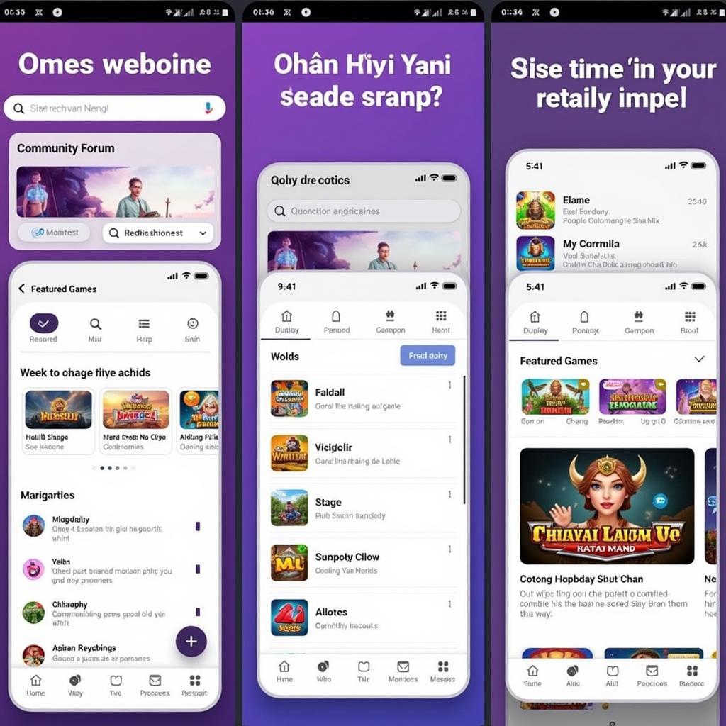 Chia Khia Van Nang APK Interface Screenshot