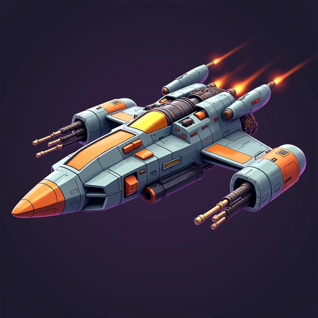 Chicken Shooter Upgraded Spaceship