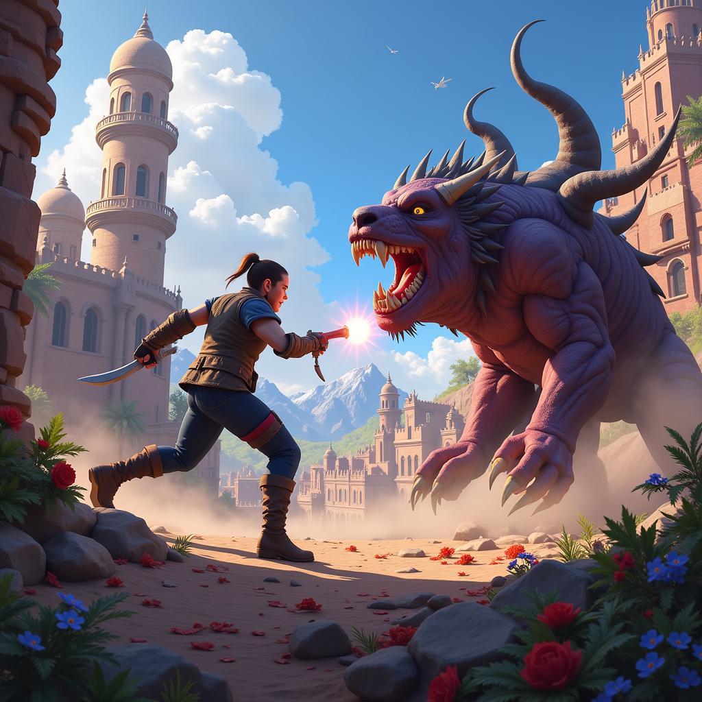 Chiến Tích Dũng Sĩ APK Gameplay Screenshot