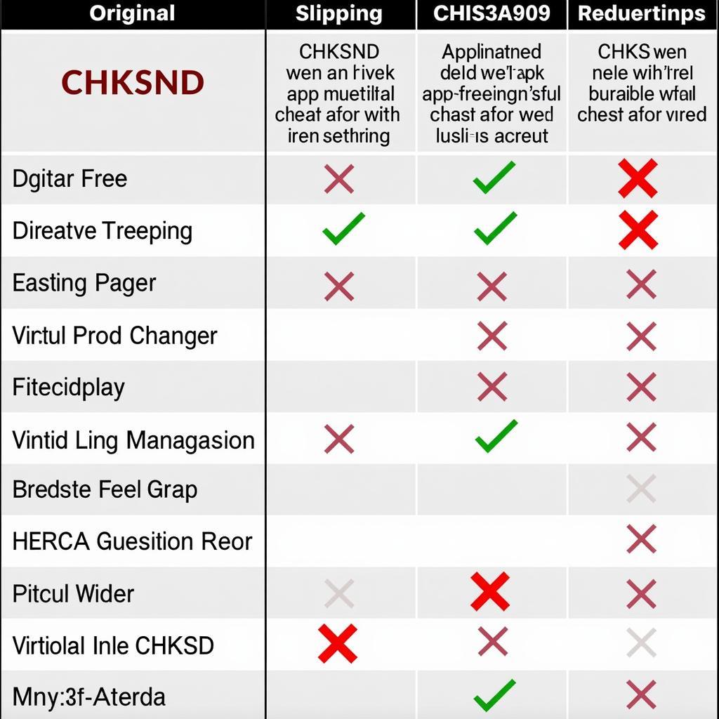 CHKSND APK Mod Comparison