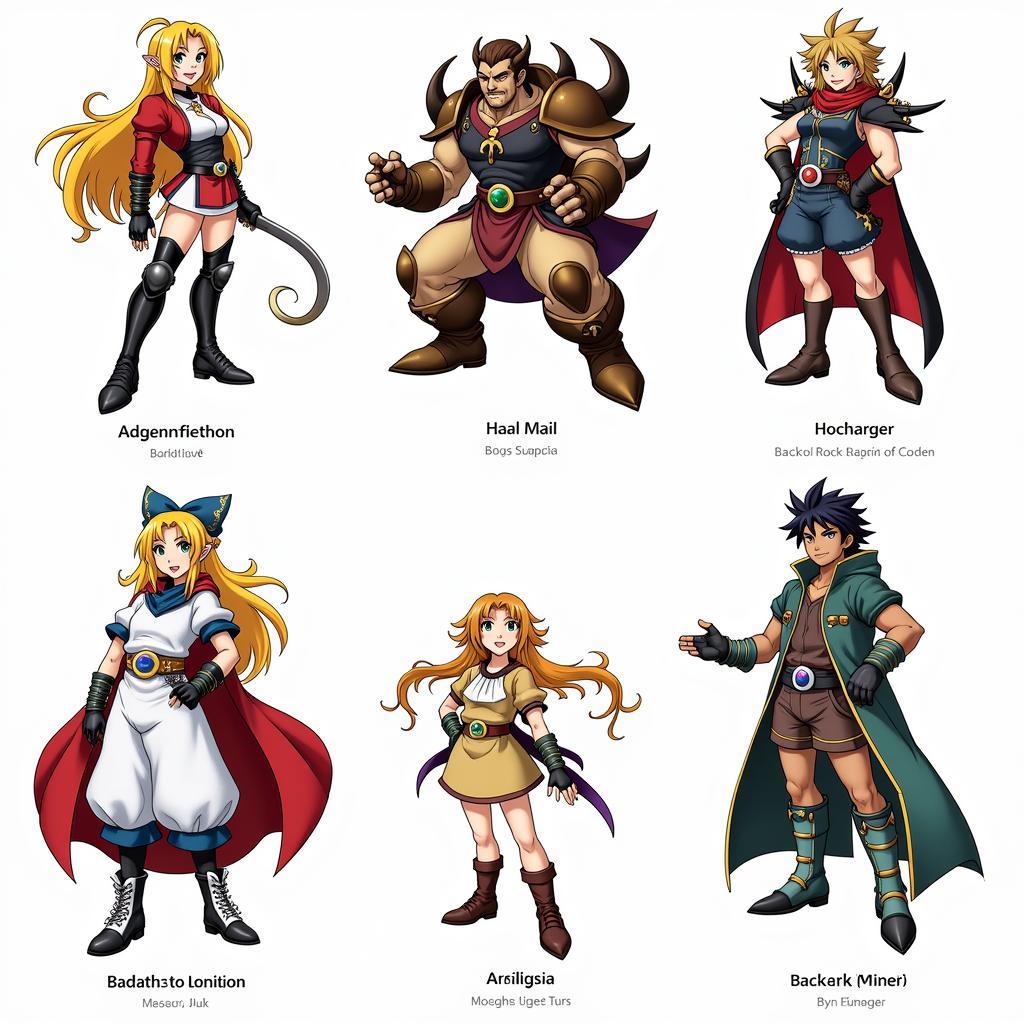 Chrono Trigger Main Characters