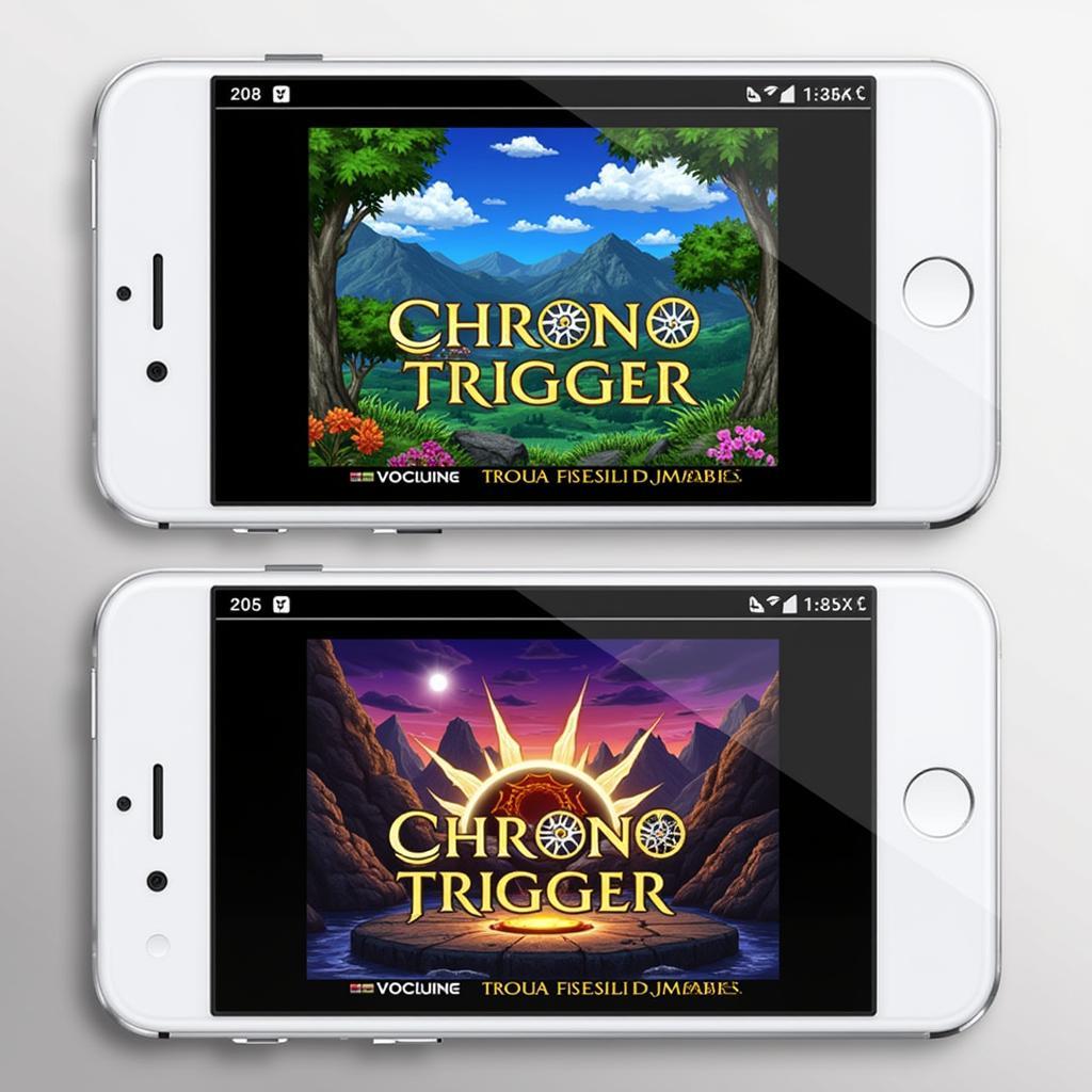 Chrono Trigger Android Title Screen