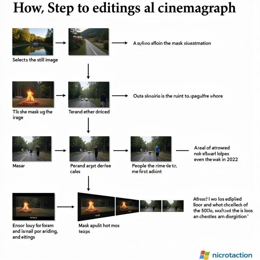 Cinemagraph Editing Process