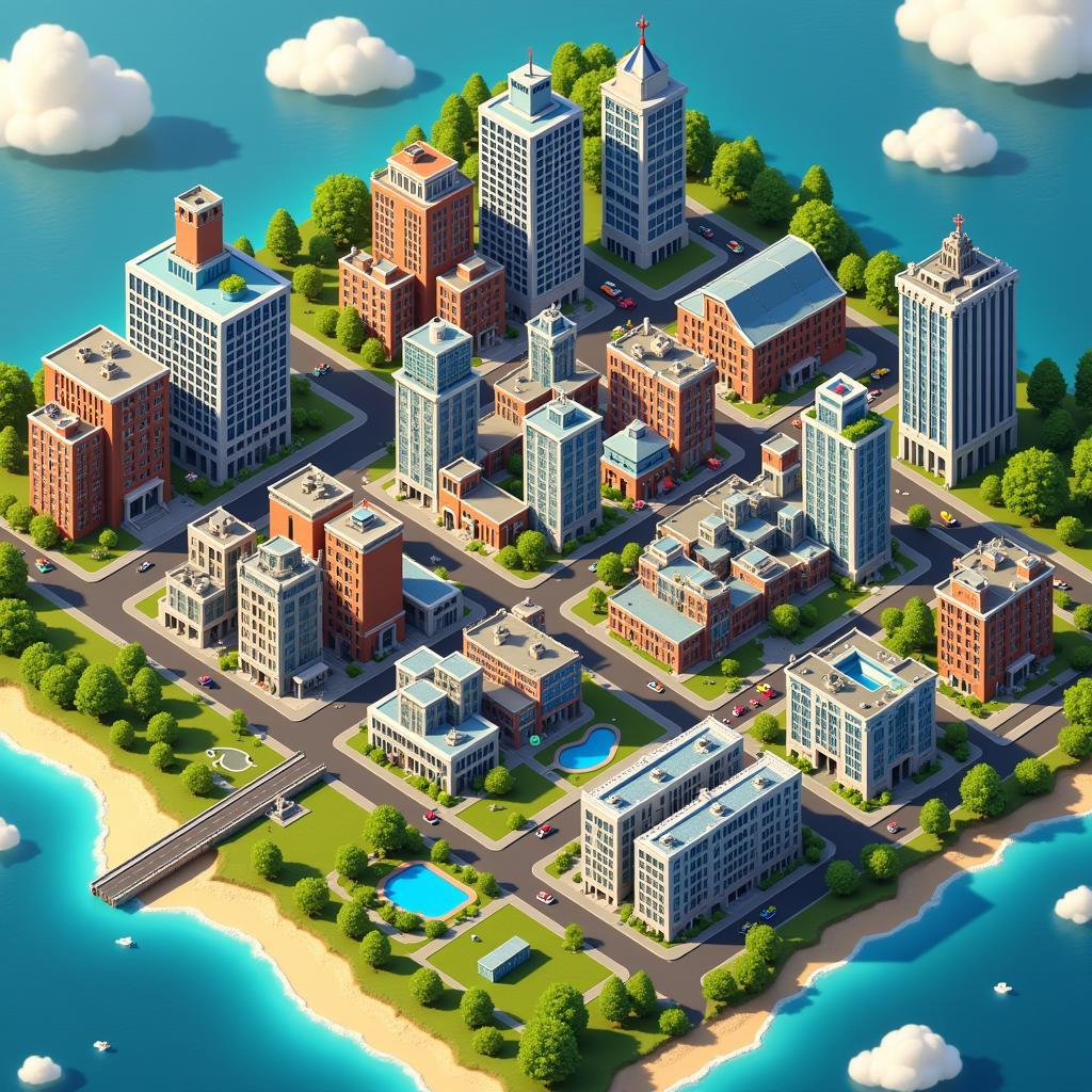 City Island 4 Mod Unlimited Money - City Design