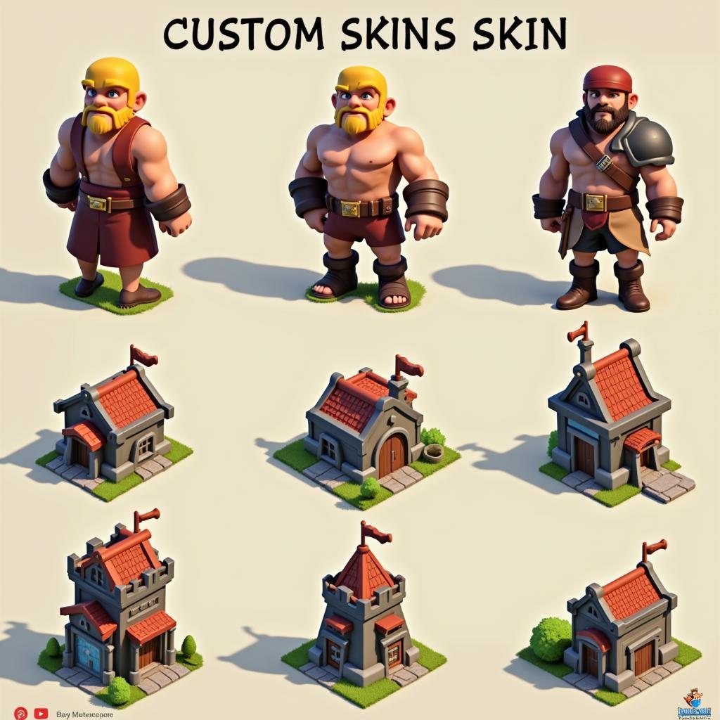 Clash of Clans Custom Skins