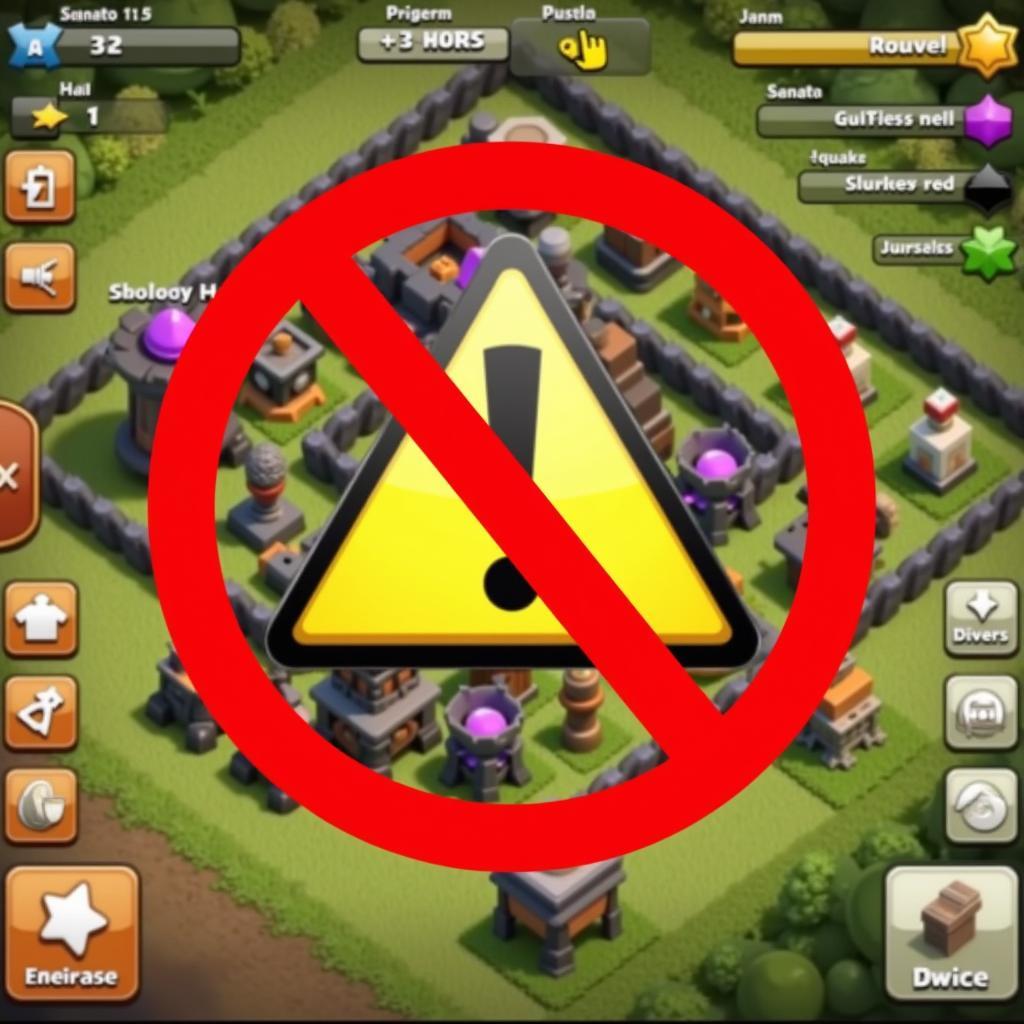 Clash of Clans Mod APK Offline 2019 Risks