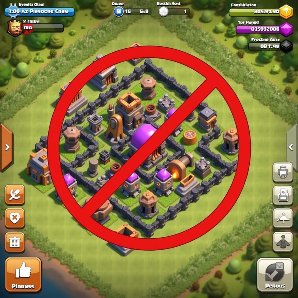 Clash of Clans Mod APK Risks