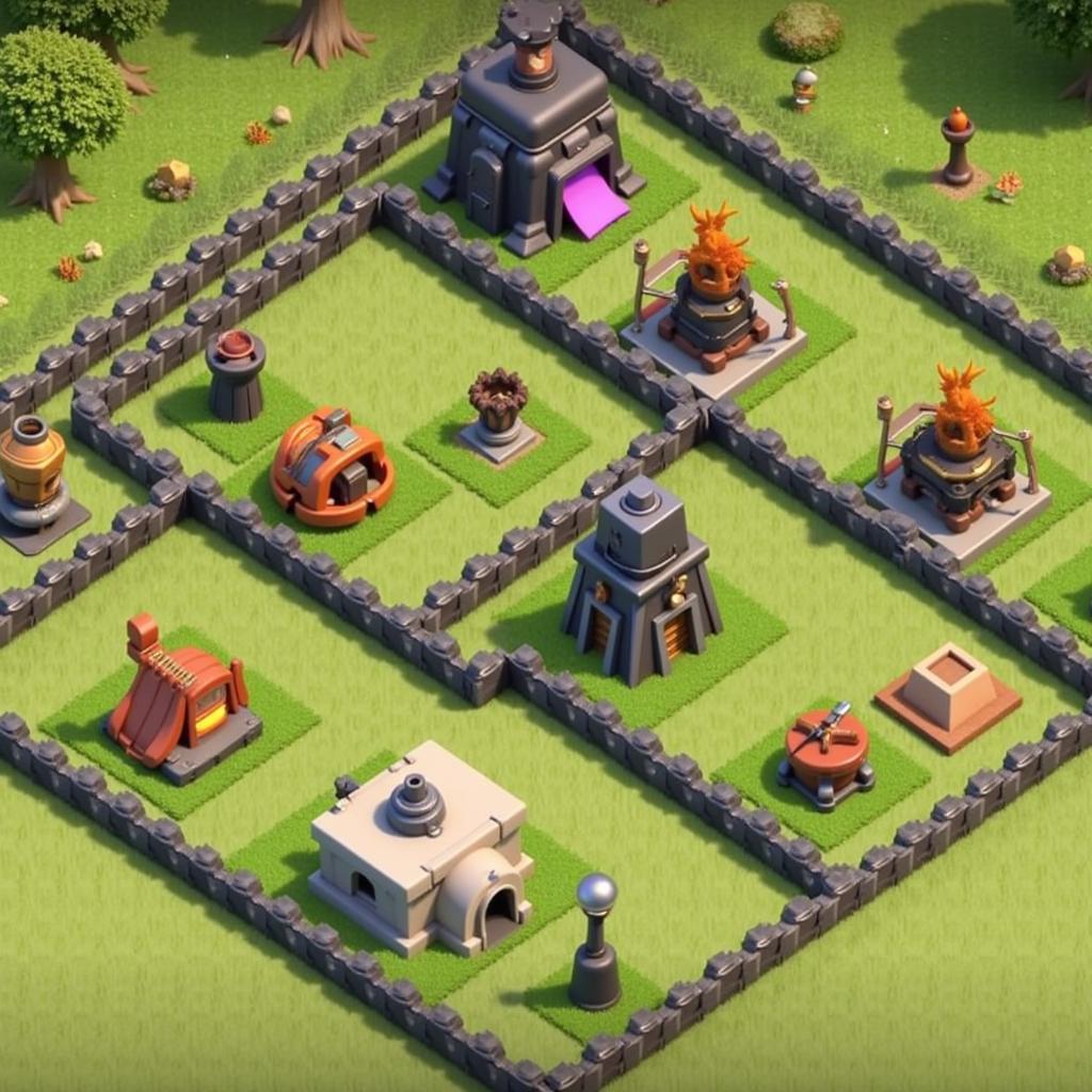 Clash of Clans Official Gameplay Screenshot