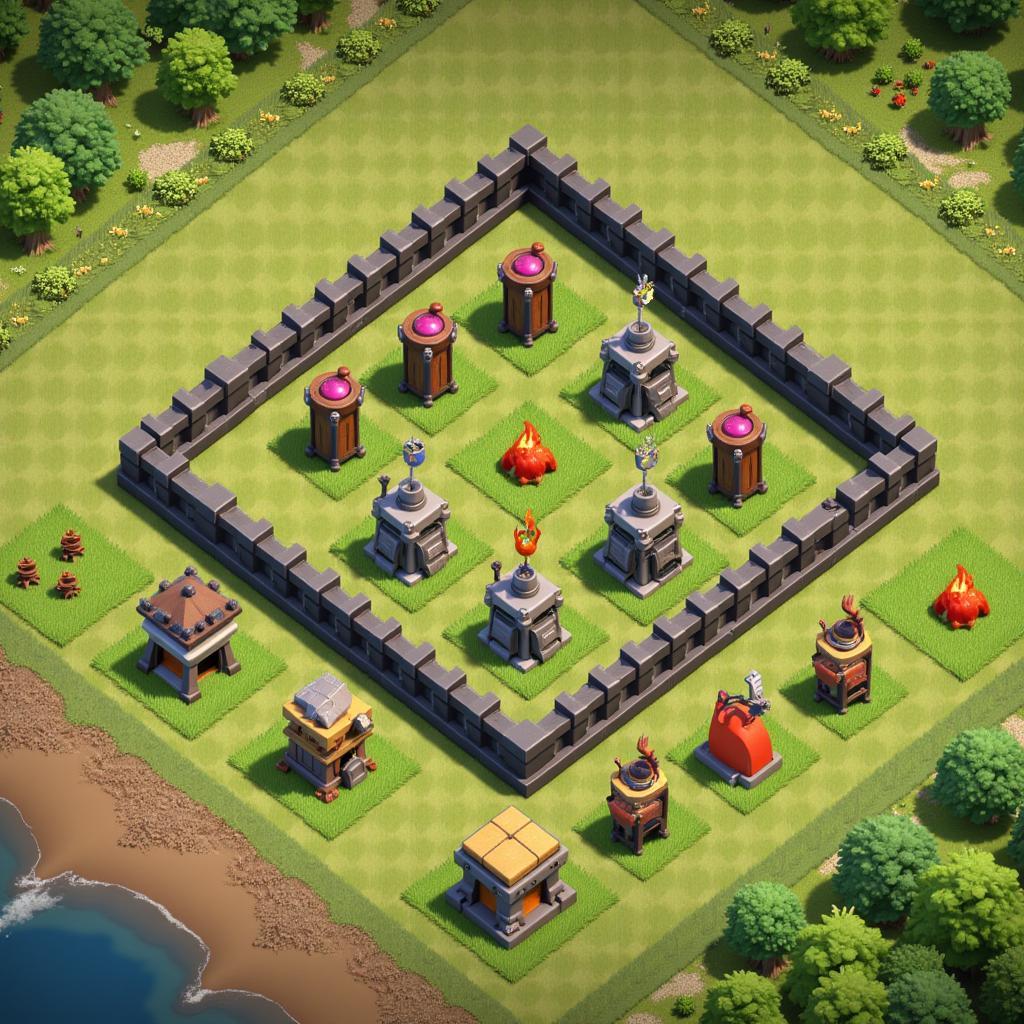 Clash of Clans Official Gameplay Screenshot