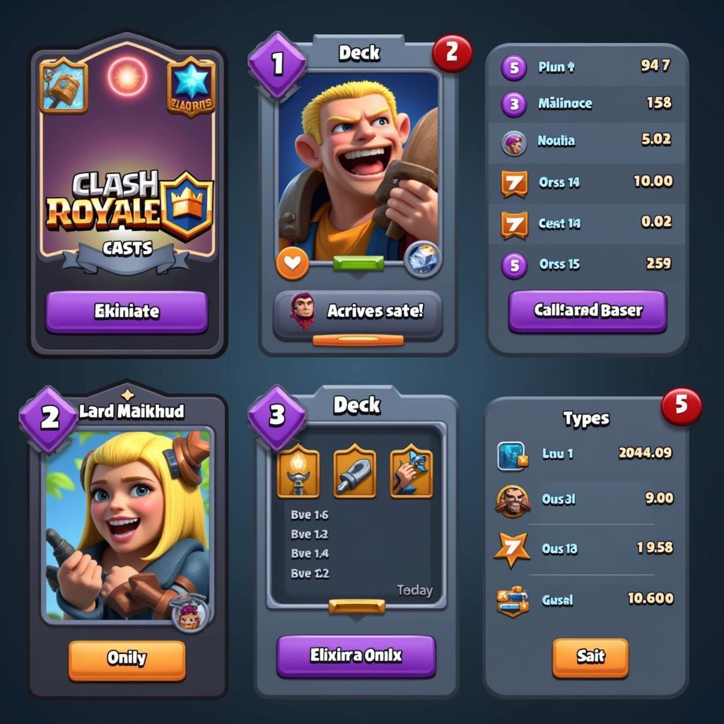 Clash Royale 1.9.2 APK Deck Building Example