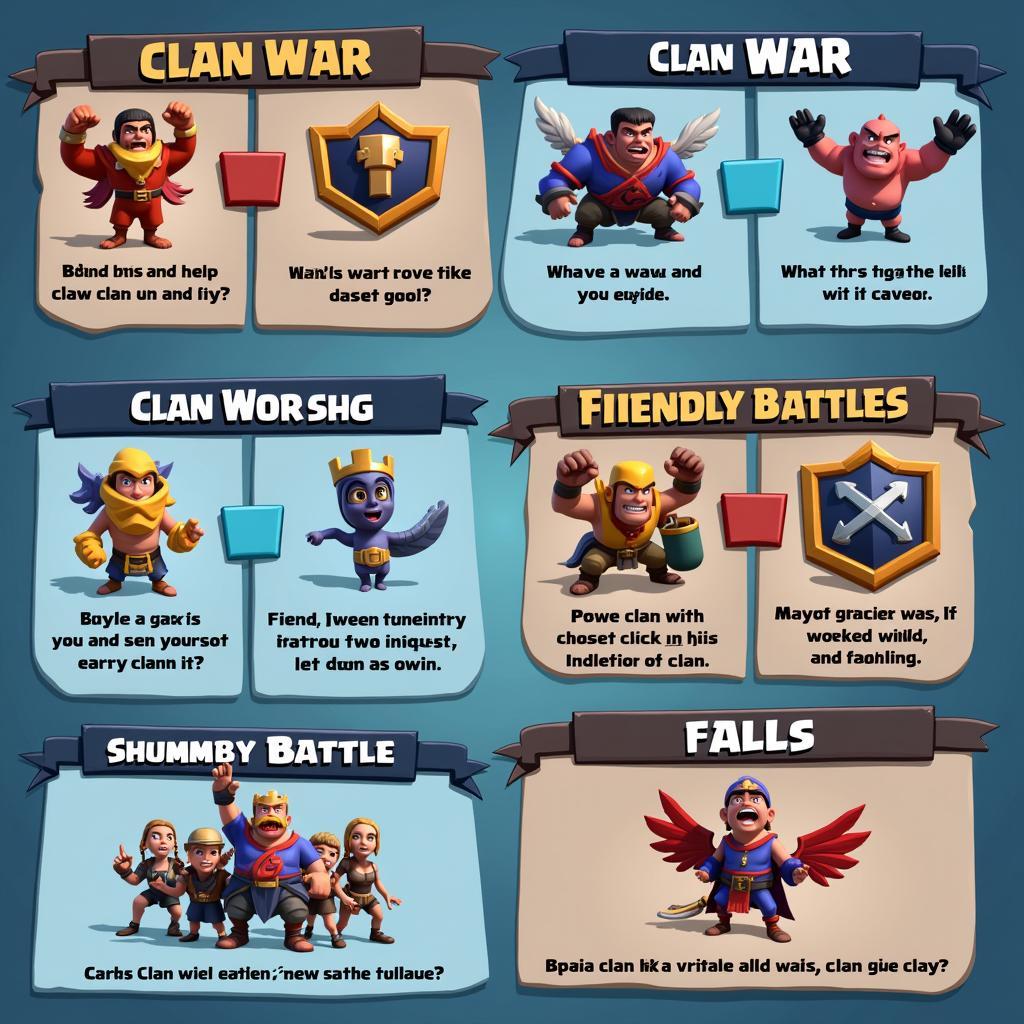 Clash Royale Clan Activities Example