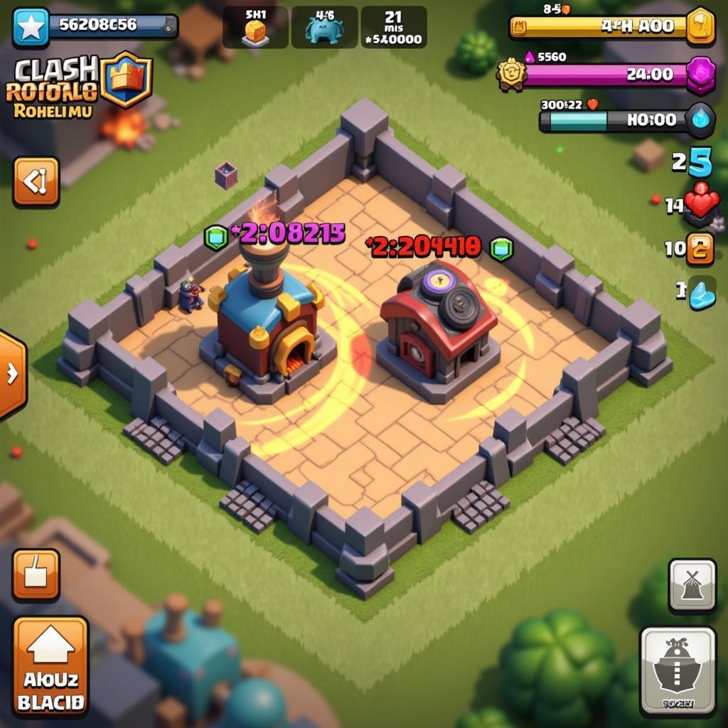 Clash Royale Mod APK Gameplay