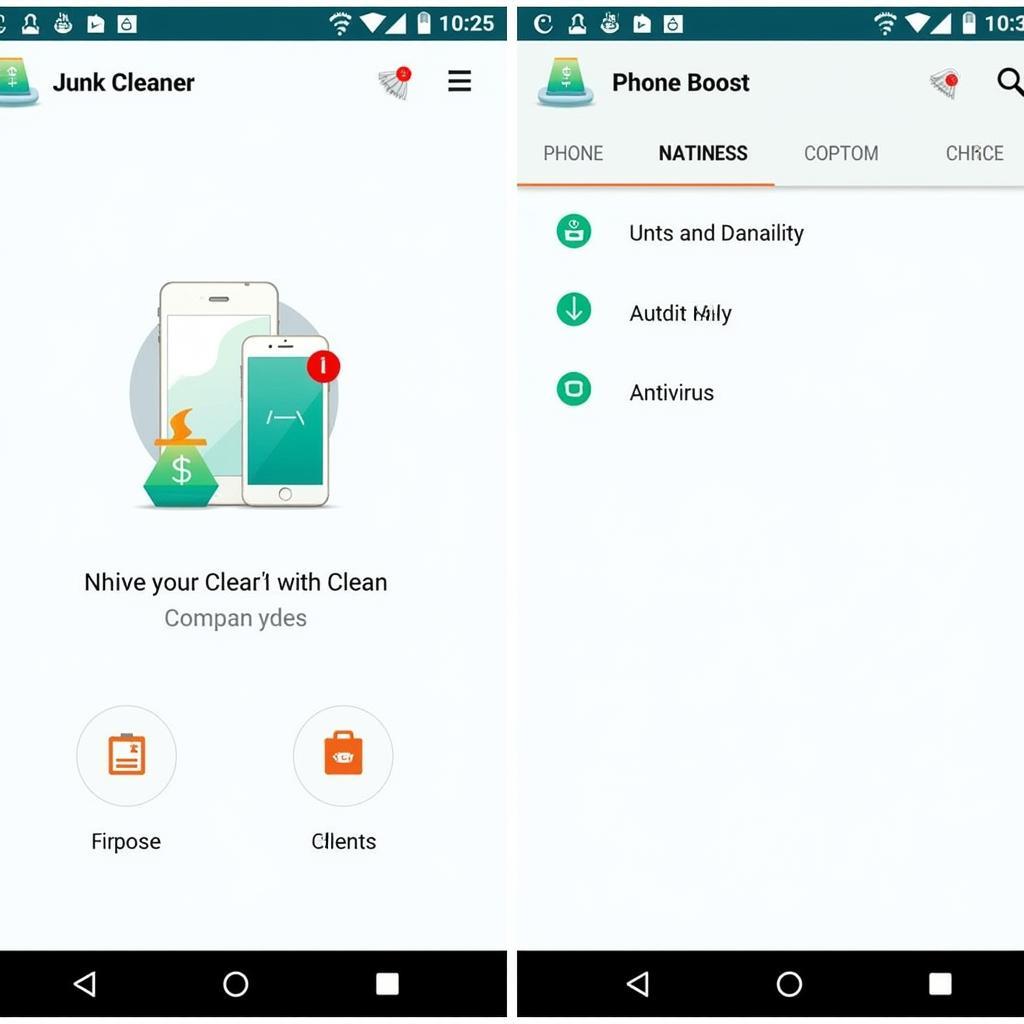 Clean Master Lite APK Interface