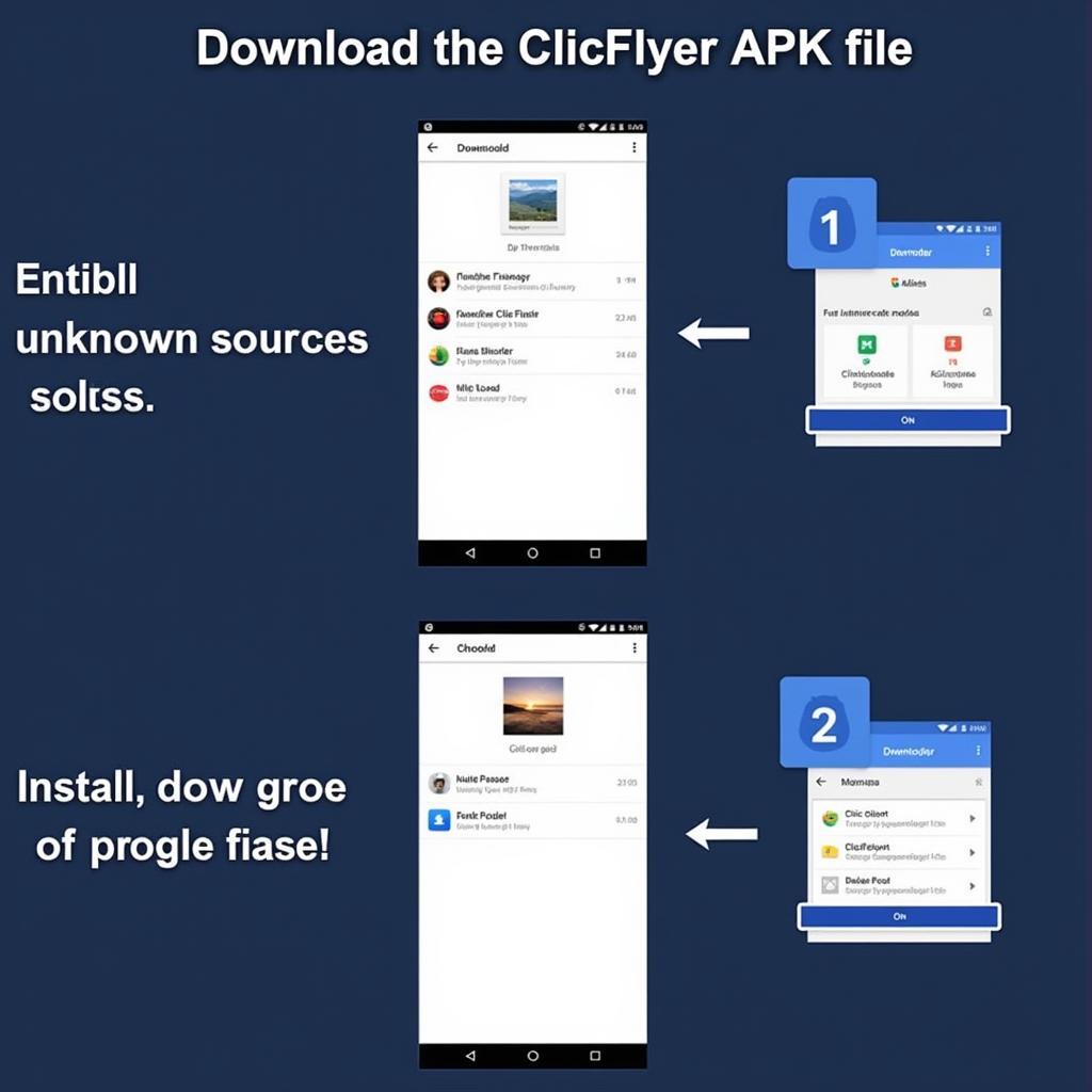 ClicFlyer APK Download Process