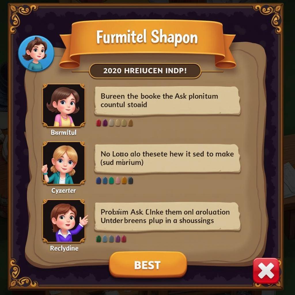 Cluedo APK Character Selection Screen