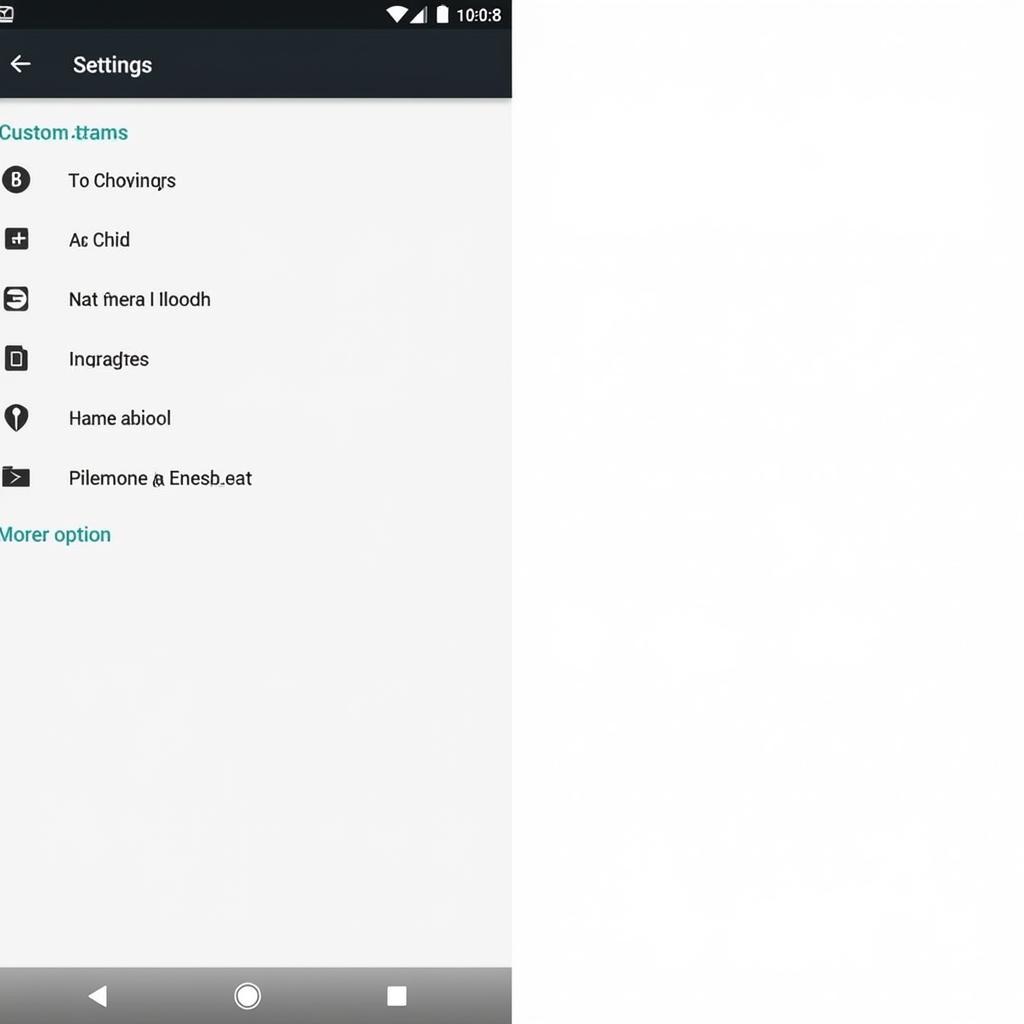 CM Browser Mod APK Settings