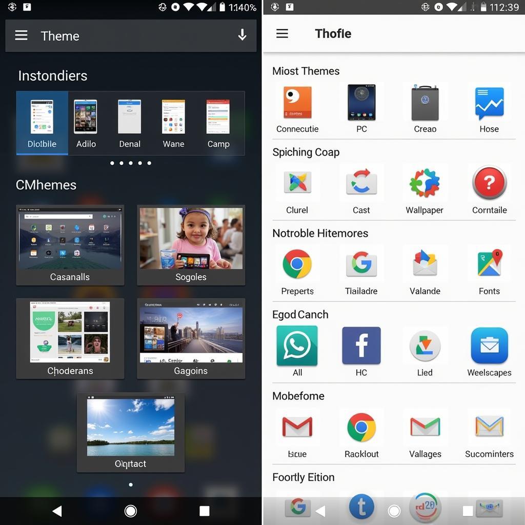 CM Themes APK Customization Options