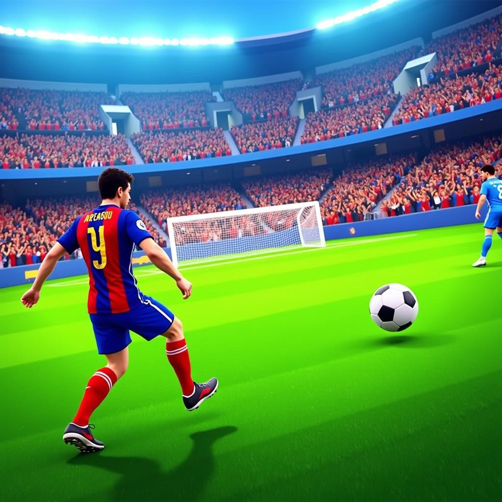 CN Super Soccer Goal APK Gameplay Screenshot