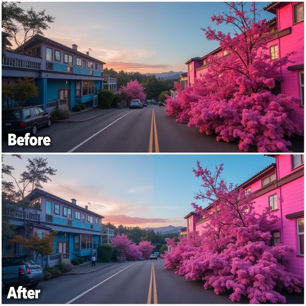 Color Pop Editing Example