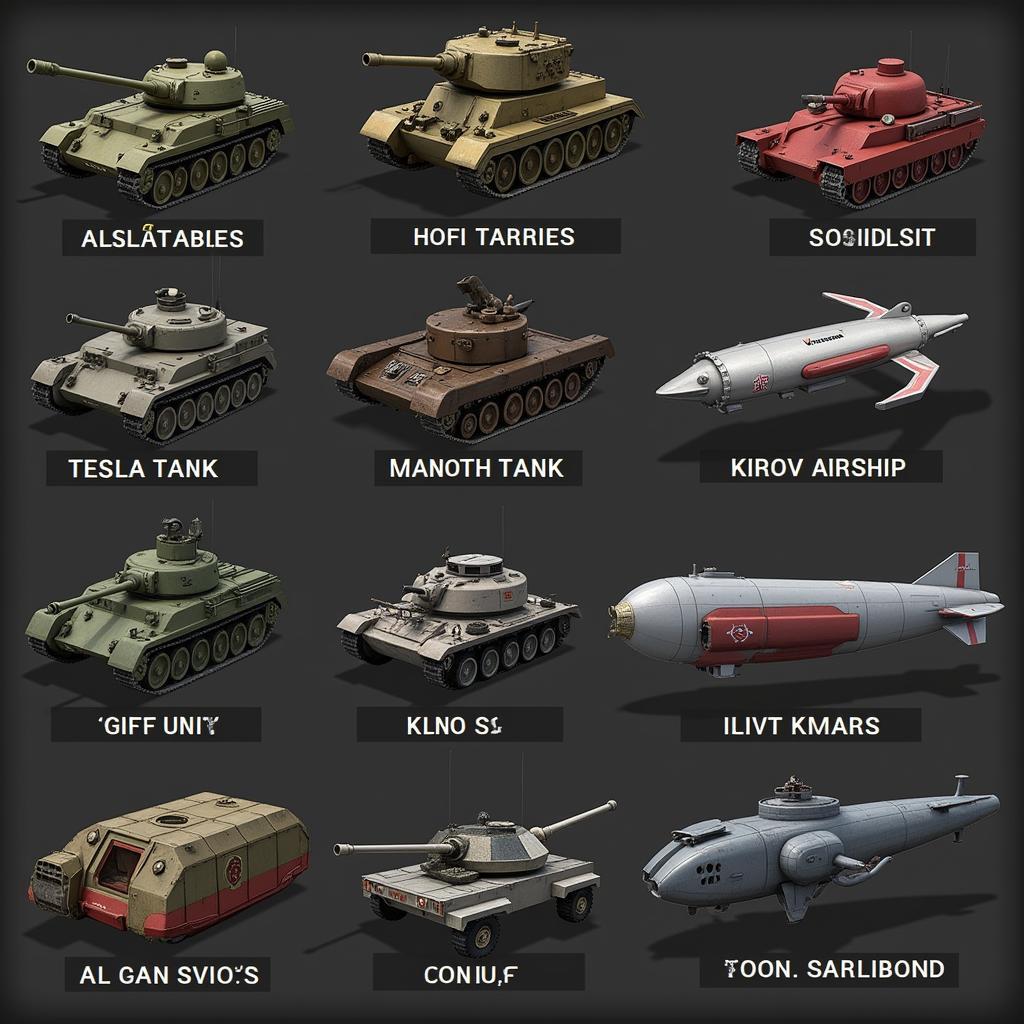 Command and Conquer Red Alert Mobile APK Unit Roster