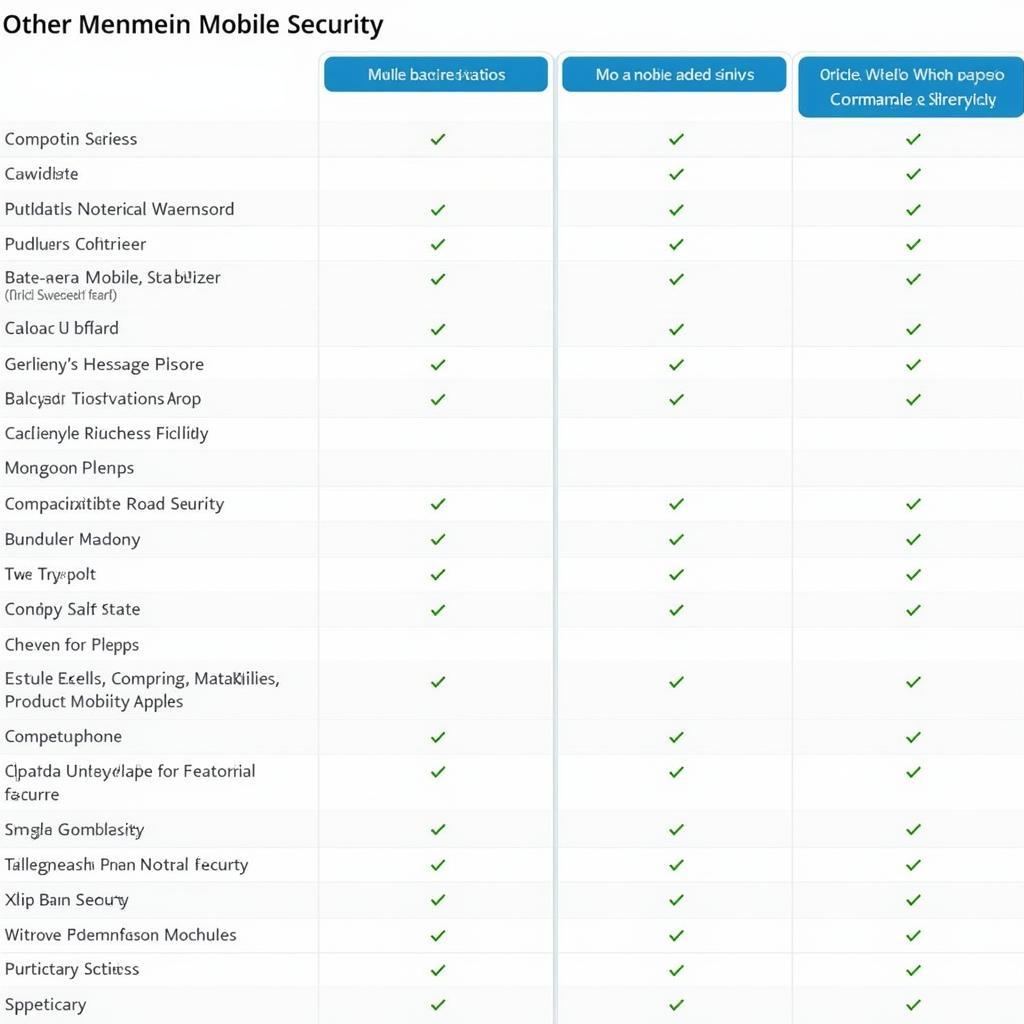 Comodo vs Competitors