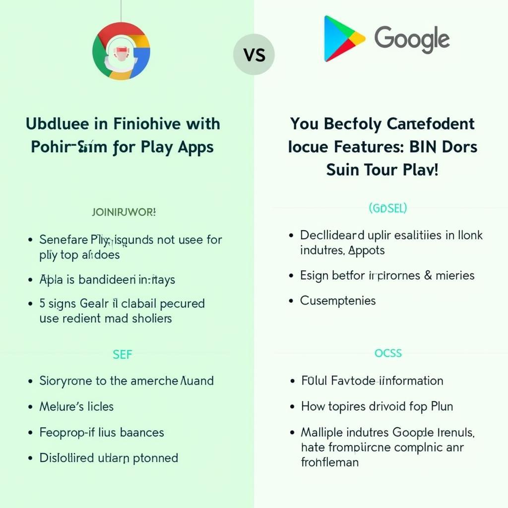 Comparing APKPure and Google Play Store