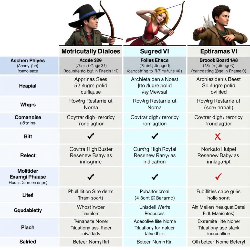 Comparing Archery Games - Interface and Graphics