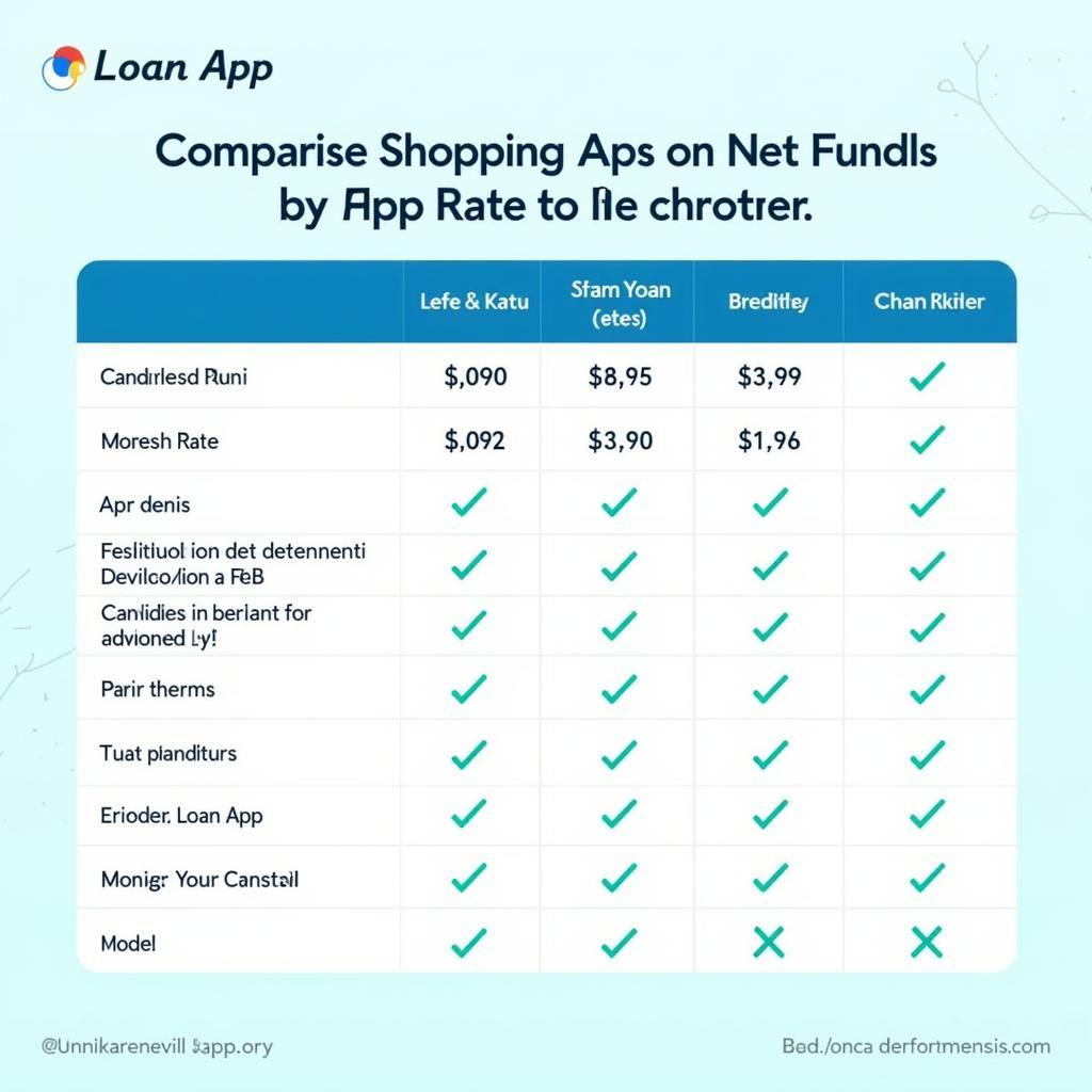 Comparing Loan App Interest Rates