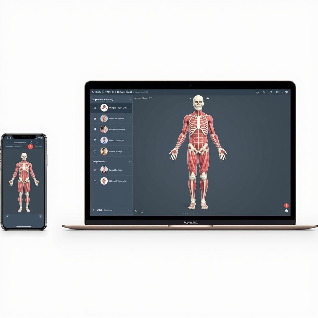 Complete Anatomy 2019 Interface