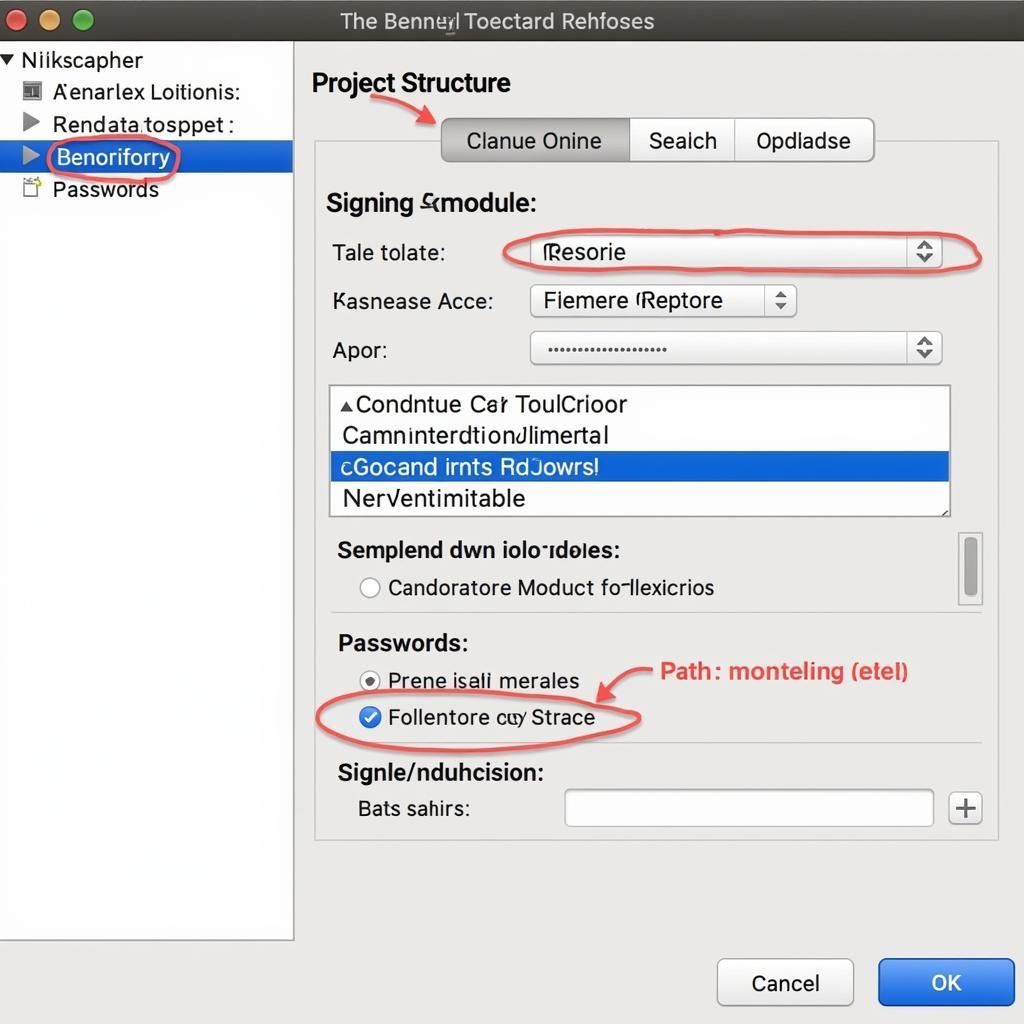 Configuring Signing Settings in Android Studio