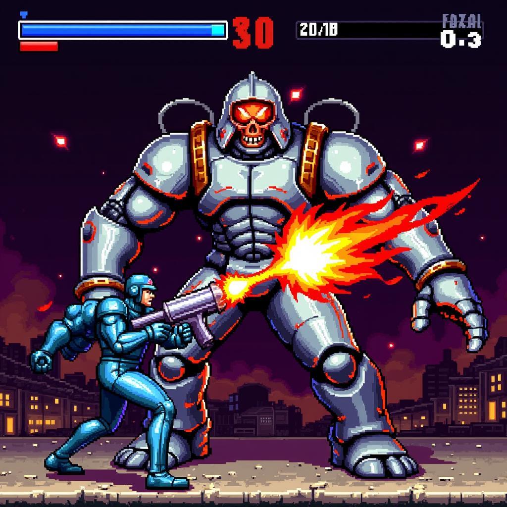 Contra Mod APK Android 1 Boss Battle