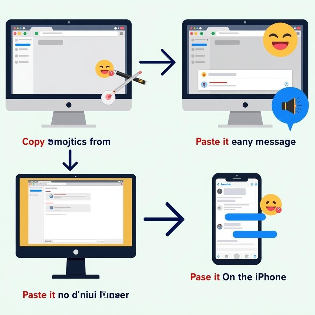 Copy-Pasting Emoticons from a Website to an iPhone