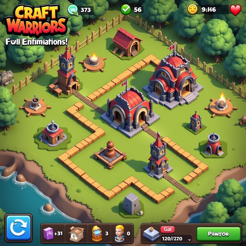 Craft Warriors Mod APK Base Upgrade