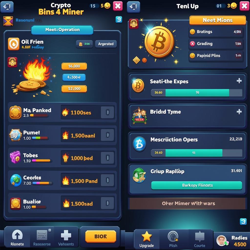 Crypto Idle Miner APK Gameplay Screenshot