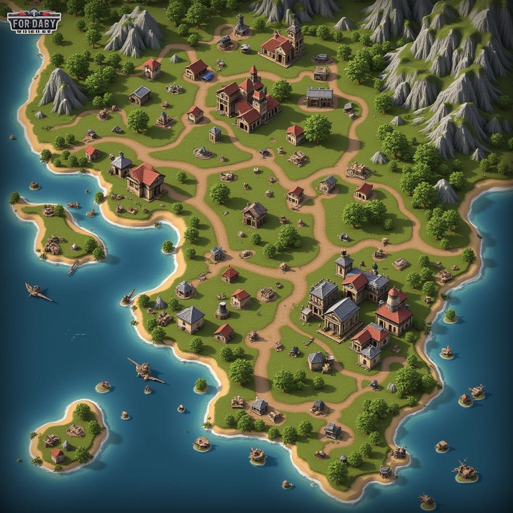 DDay Mobile APK Strategic Map Overview