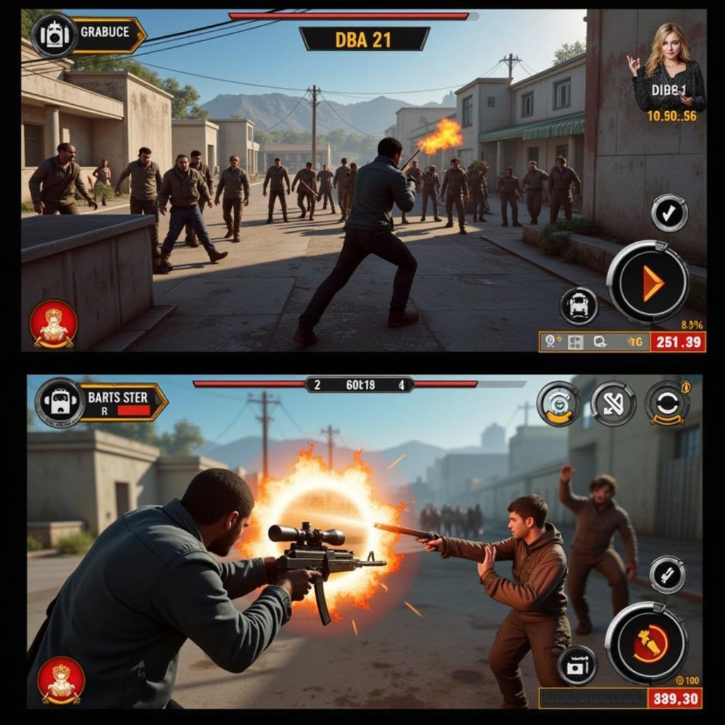 Dead Target Mod APK Gameplay Screenshot