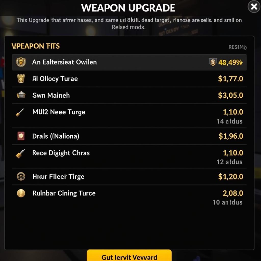 Dead Target Mod APK Weapon Upgrade Screenshot