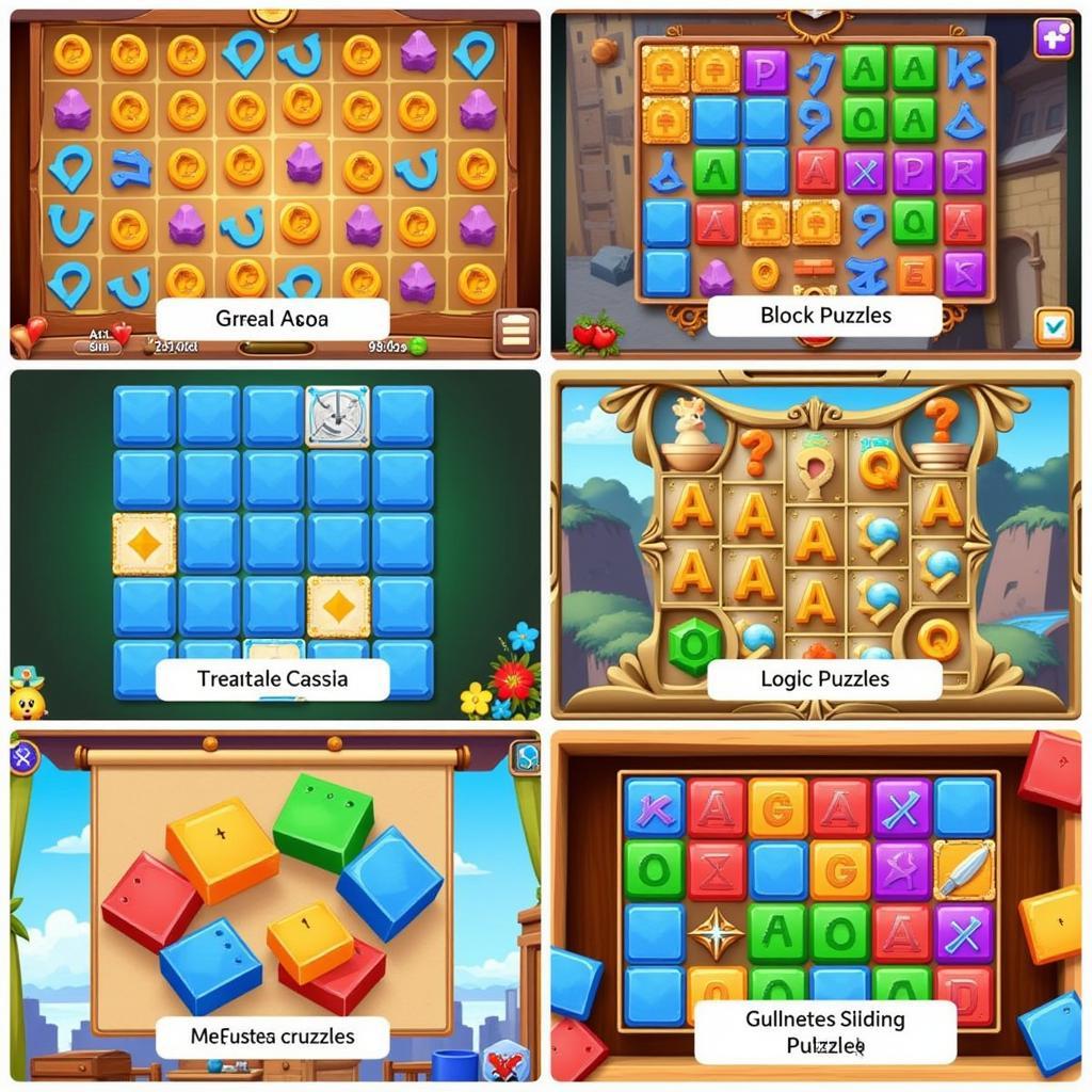 Different APK Puzzle Joy Game Genres