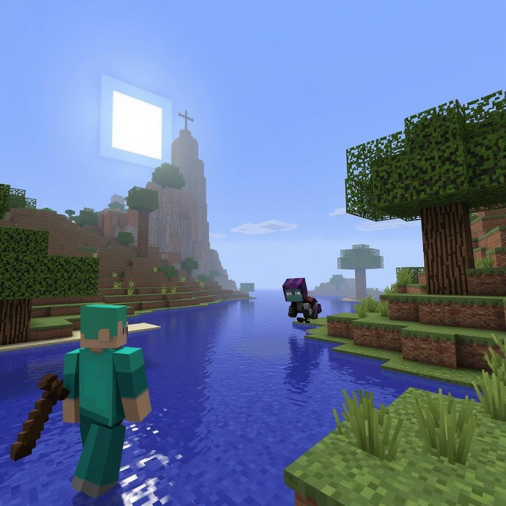 Exploring the Belain MCPE World