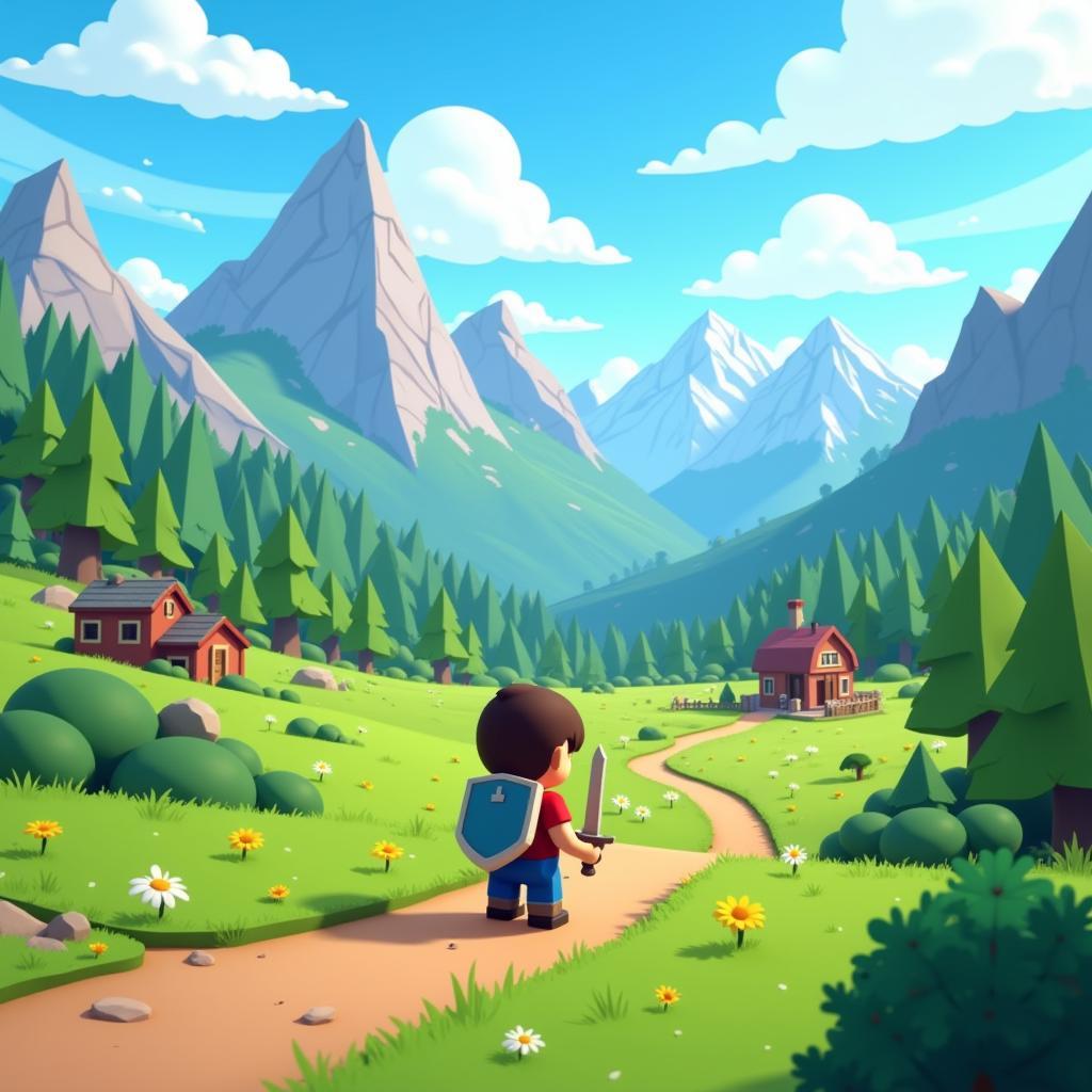 Exploring the Vast World in Block Story APK