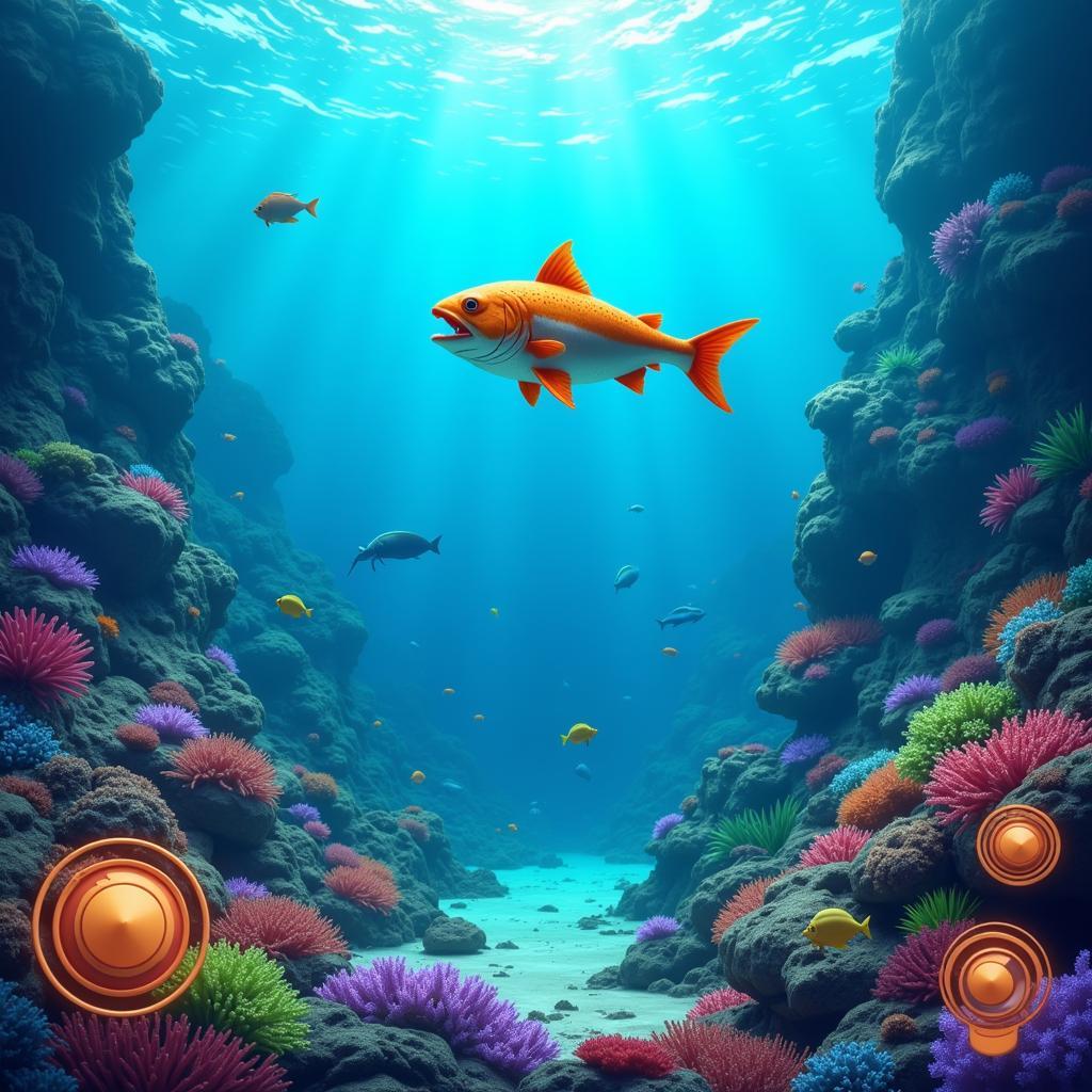 Feed Us Lost Island Mod APK Gameplay Screenshot