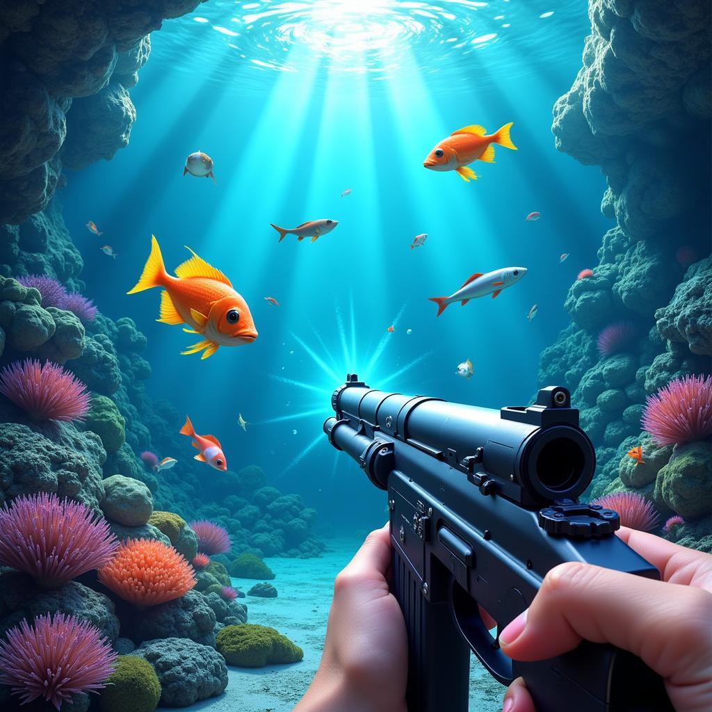 Fish Shooting Game Interface