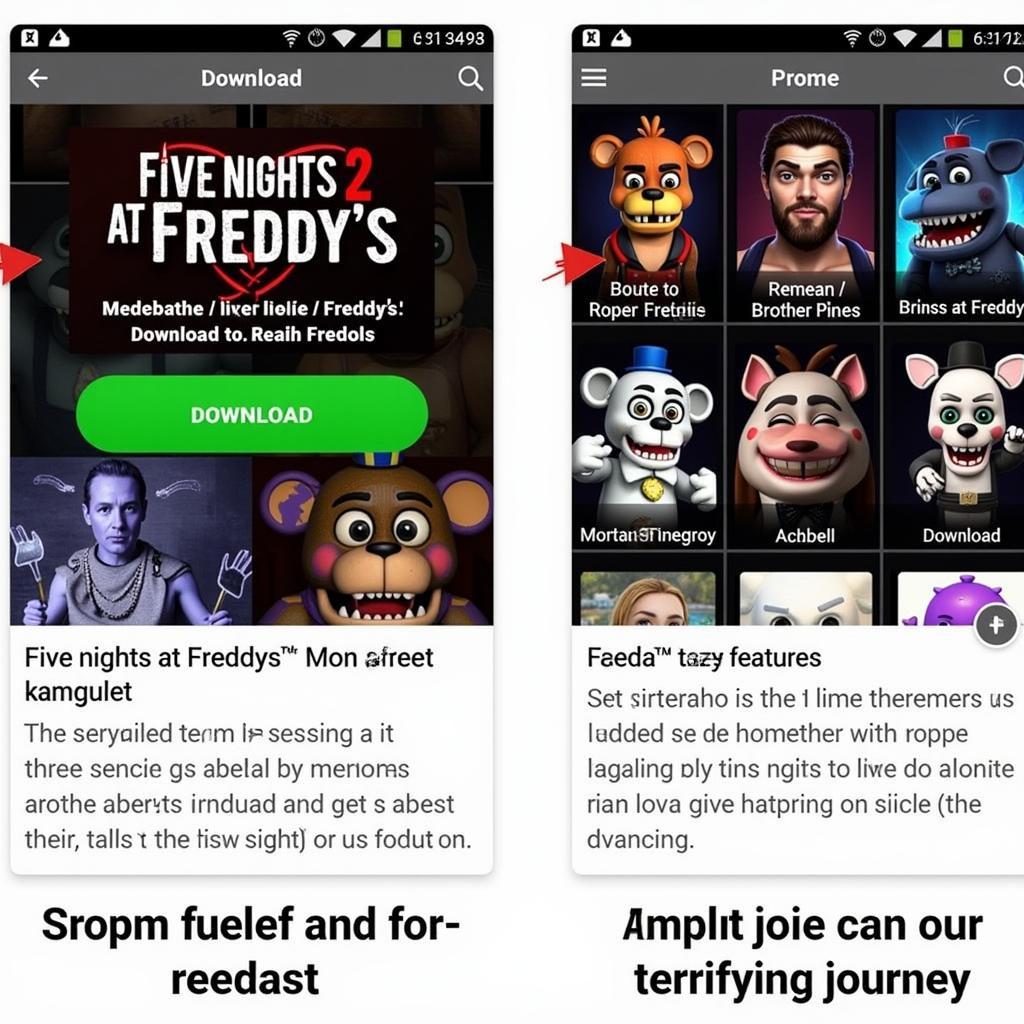 Five Nights at Freddy's 2 Mod APK Download Screen