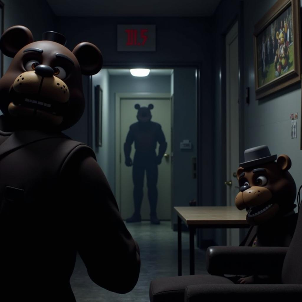 FNAF 2 Gameplay Screenshot