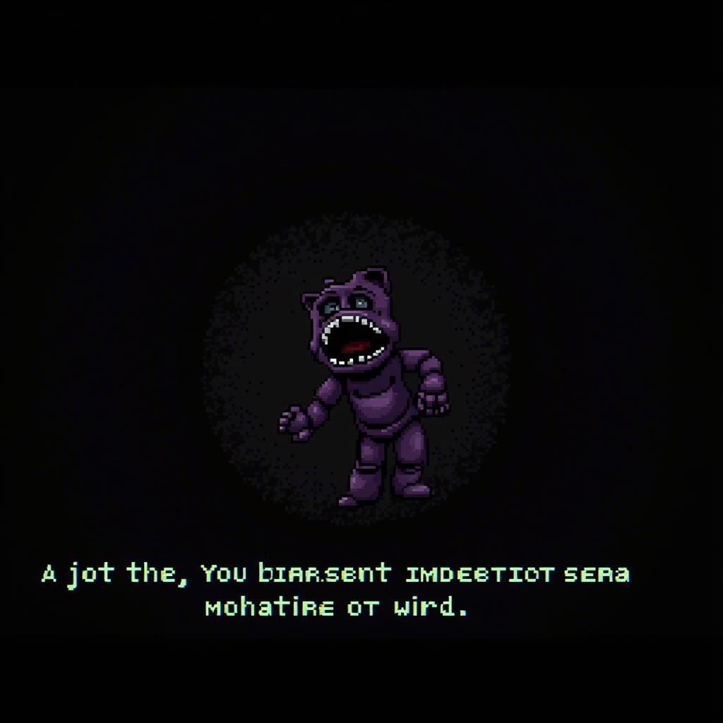 FNAF 2 APK Minigame Screenshot