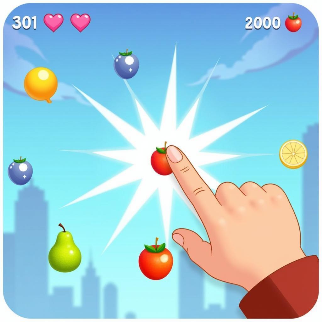 Fruit Ninja Free APK Gameplay Screenshot