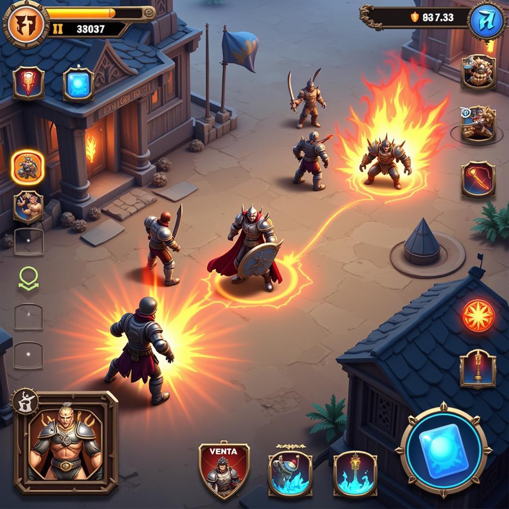 Game of Warriors APK Gameplay Screenshot