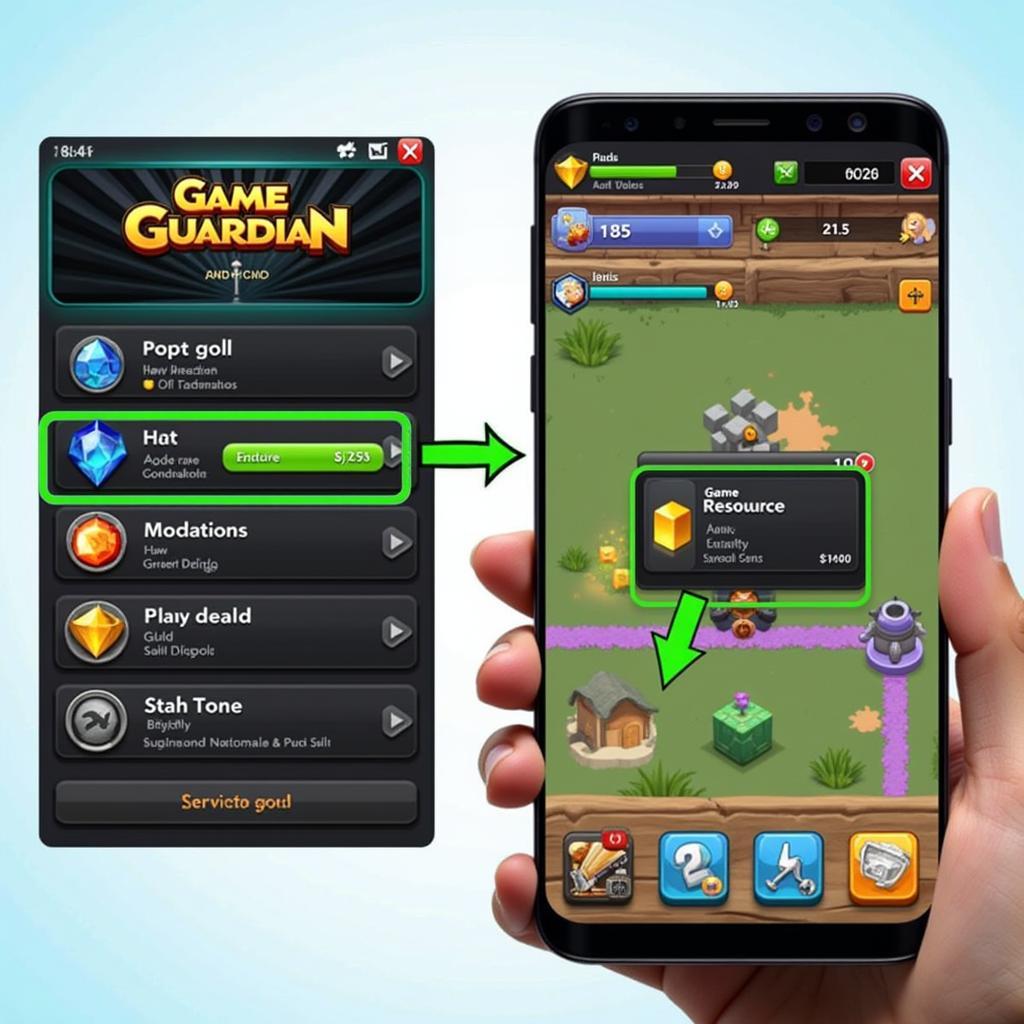 GameGuardian 8.57.0 APK Resource Modification