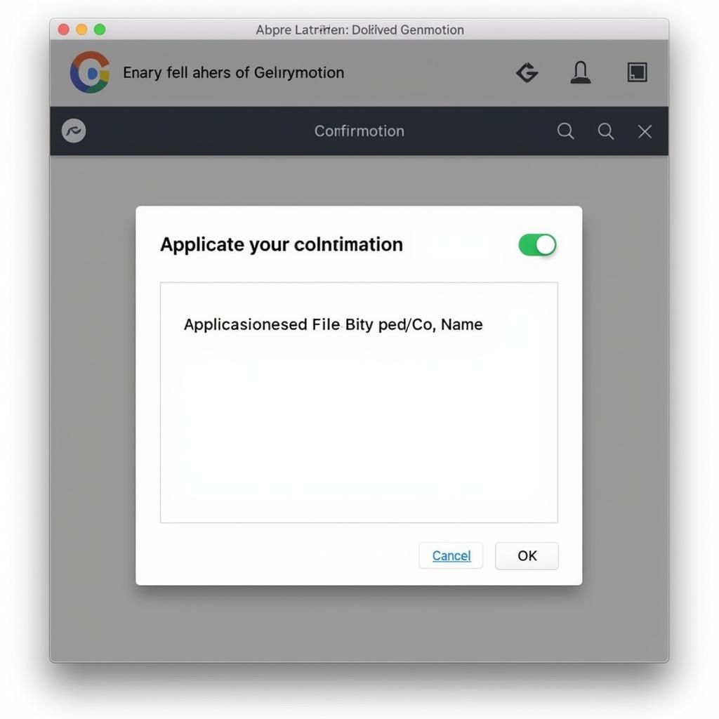 Genymotion APK Installation Confirmation Dialog