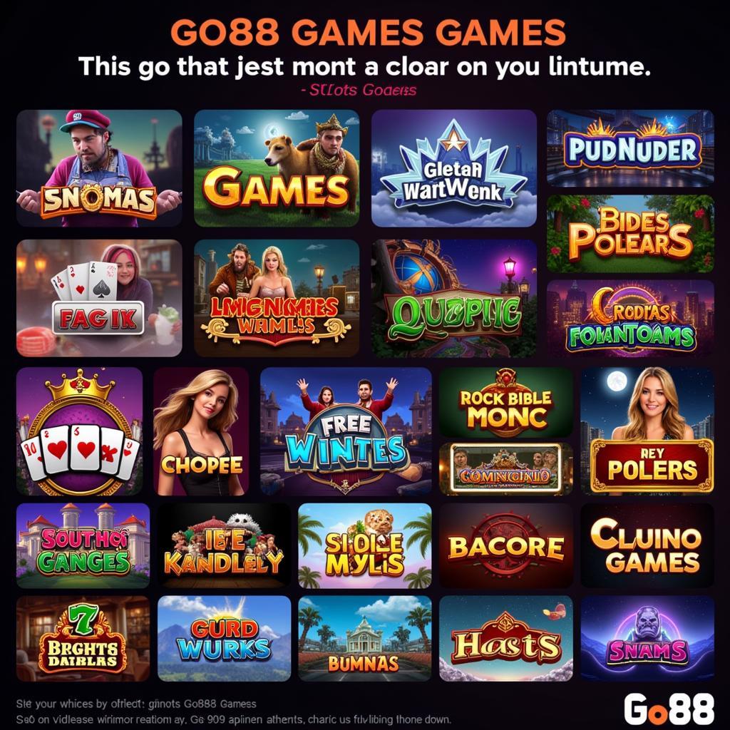 Go88 Game Selection